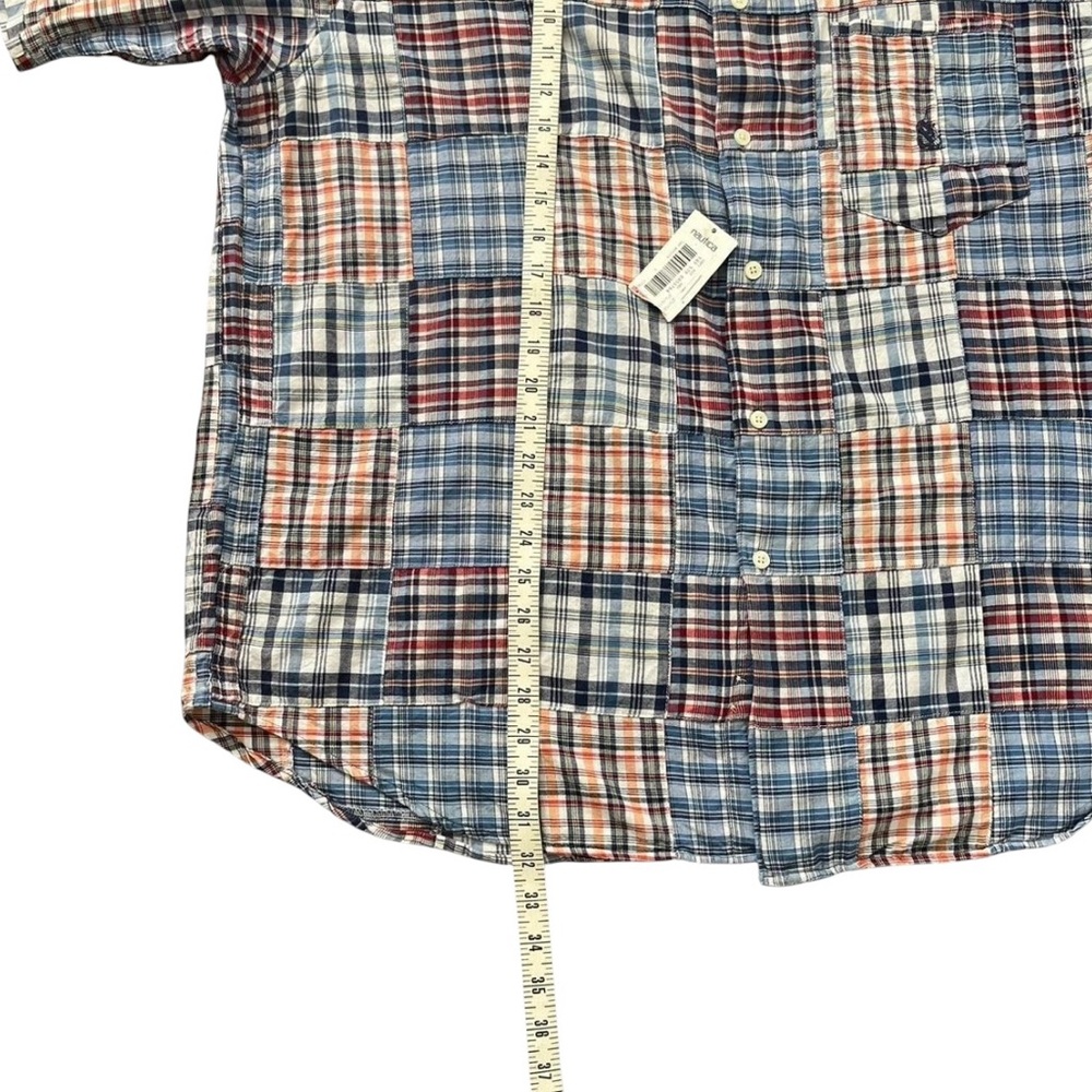 Nautica Plaid Patchwork Button Down
Short Sleeve … - image 8